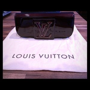 Louis Vuitton M93490 Sobe Burgundy Vernis Clutch